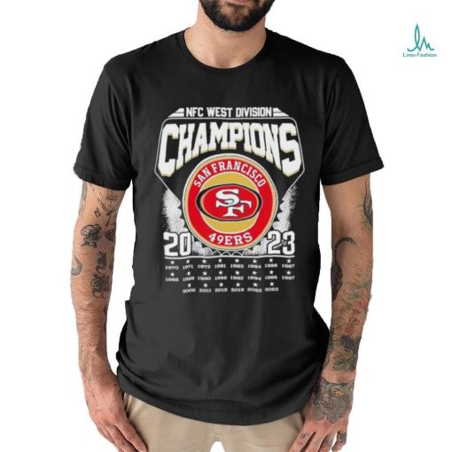 Nfc West Division Champions San Francisco 49ers 2023 Shirt