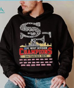 Nfc West Division Champions San Francisco 49ers PLAYER NAME CITY T Shirt