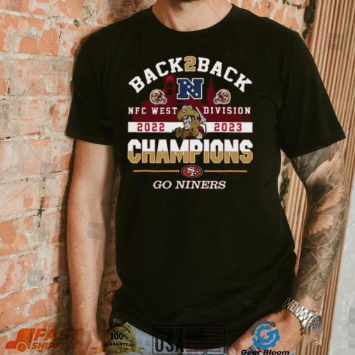 Nfc west division champions san francisco 49ers 2023 shirt