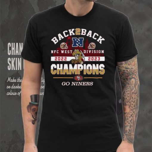 Nfc west division champions san francisco 49ers 2023 shirt
