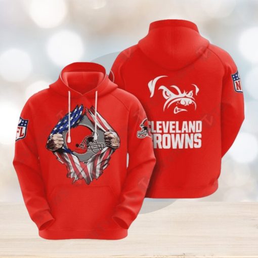 Nfl Cleveland Browns Best 3D Hoodies Print