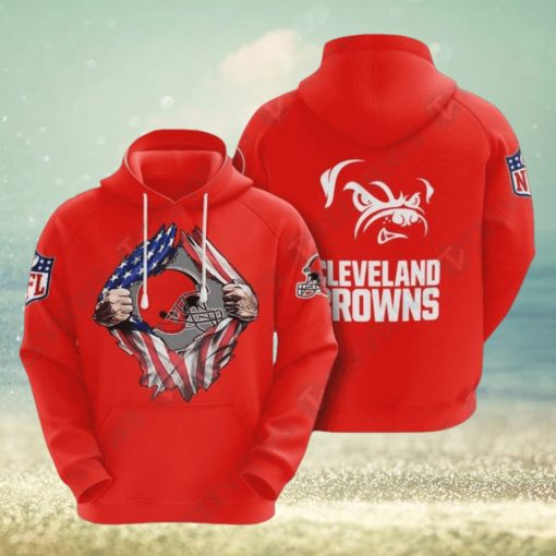 Nfl Cleveland Browns Best 3D Hoodies Print