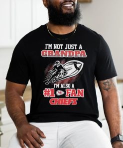 Nfl Kansas City Chiefs Not Just Grandpa Also A Fan Shirt