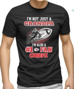 Nfl Kansas City Chiefs Not Just Grandpa Also A Fan Shirt