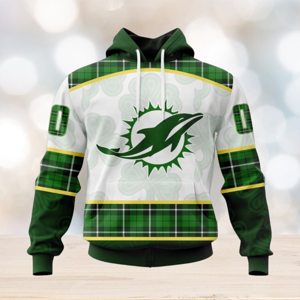 Nfl Miami Dolphins Special Design For St Patrick Day Hoodie Nfl Miami Dolphins Special Design For St Patrick Day Hoodie
