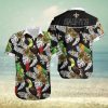 Texas Longhorns Retro Vintage Style Tropical Hawaiian Shirts for Summer Vacation