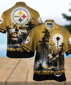 Nfl Pittsburgh Steelers Mickey Mouse Edition Trendy Hawaiian Shirt Aloha Shirt