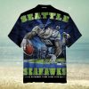 Carolina Panthers NFL Us Flag Hawaiian Shirt Custom Summer Aloha Shirt