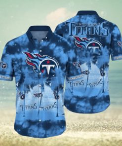 Nfl Tennessee Titans Blue Trendy Hawaiian Shirt Aloha Shirt