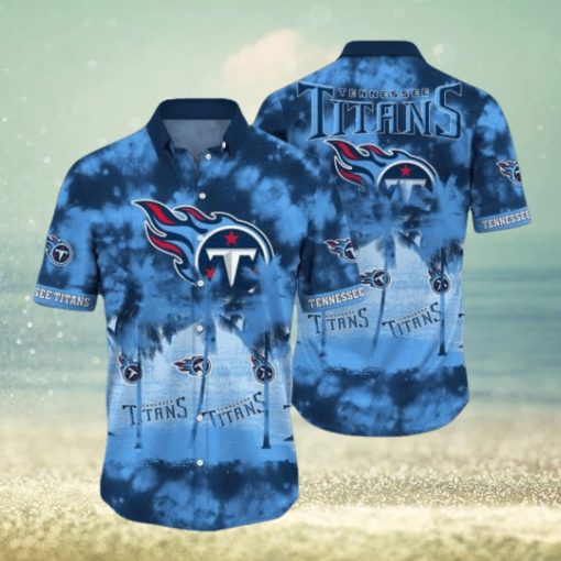 Nfl Tennessee Titans Blue Trendy Hawaiian Shirt Aloha Shirt