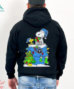 Nfl Tennessee Titans Snoopy And Woodstock Elf Themed Hoodies Teeviews