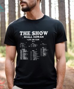 Niall Horan Graphic Shirt The Show Live On Tour 2024 T Shirt Hoodie