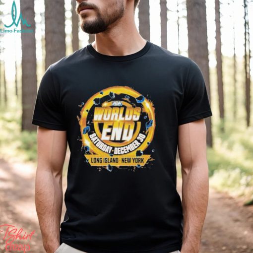 Nice Aew worlds end 2023 event shirt
