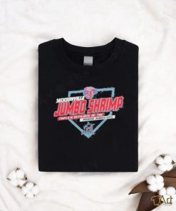 Nice Jacksonville jumbo shrimp bimm ridder navy affiliate shirt
