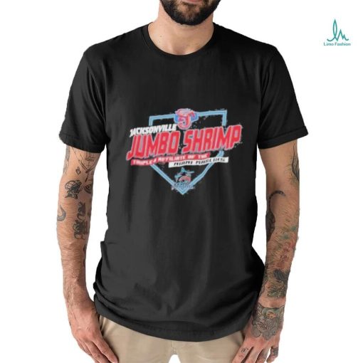 Nice Jacksonville jumbo shrimp bimm ridder navy affiliate shirt