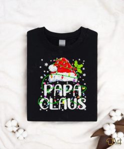 Nice Papa Claus Christmas Lights shirt