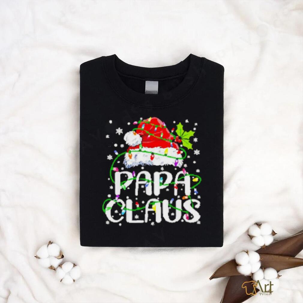 Nice Papa Claus Christmas Lights shirt Nice Papa Claus Christmas Lights shirt