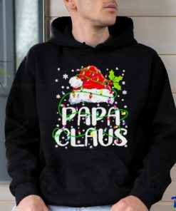 Nice Papa Claus Christmas Lights shirt