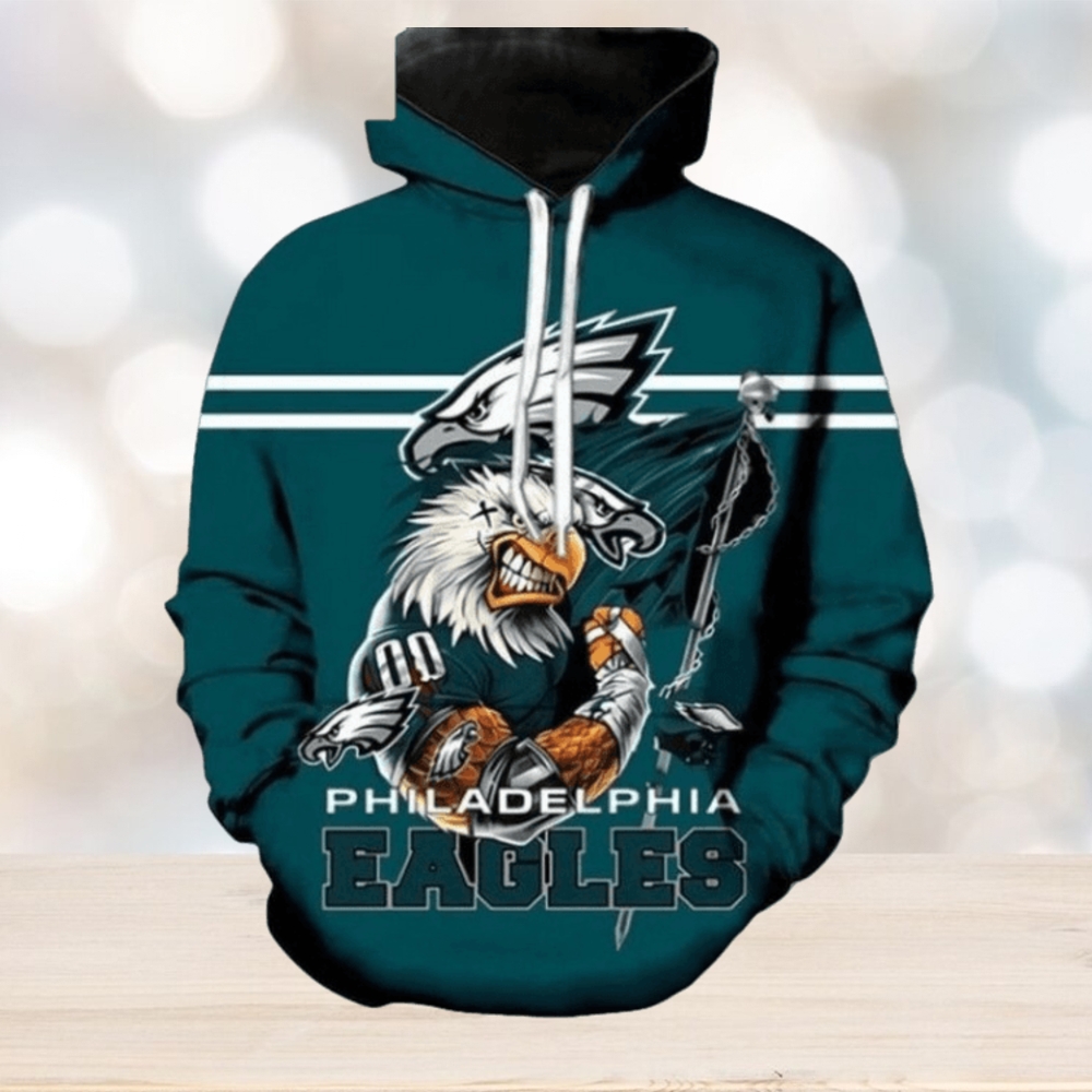 Nice Philadelphia Eagles 3D Hoodie Nice Philadelphia Eagles 3D Hoodie
