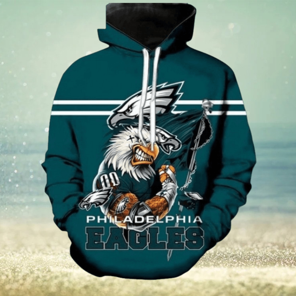 Nice Philadelphia Eagles 3D Hoodie Nice Philadelphia Eagles 3D Hoodie