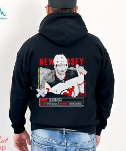 Nice dougie Hamilton New Jersey Devils ice hockey player information paper shirt