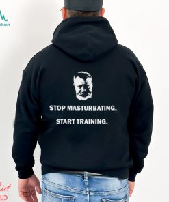 Nick Delgadillo Stop Masturbating Start Training Shirt, hoodie, sweater, long sleeve and tank top Nick Delgadillo Stop Masturbating Start Training Shirt