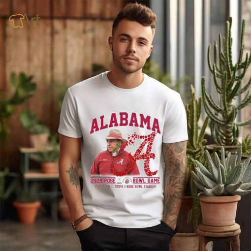 Nick Saban Alabama 2024 Rose Bowl Game shirt