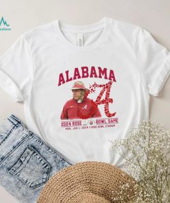 Nick Saban Alabama 2024 Rose Bowl Game shirt