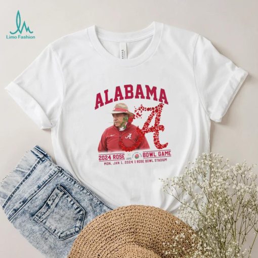 Nick Saban Alabama 2024 Rose Bowl Game shirt