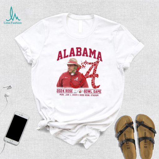 Nick Saban Alabama 2024 Rose Bowl Game shirt