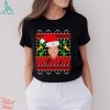 The Walking Dead Melissa McBride Santa Hat ugly Christmas shirt