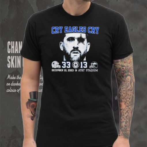 Nick Sirianni cry Eagles cry Dallas Cowboys 33 13 Philadelphia Eagles shirt