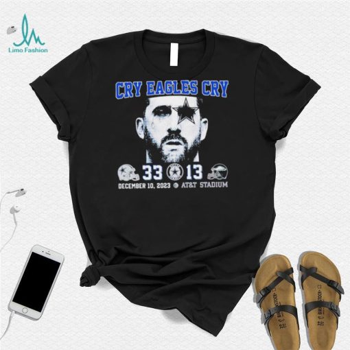 Nick Sirianni cry Eagles cry Dallas Cowboys 33 13 Philadelphia Eagles shirt