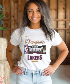 Nike Champions In Season Tournament NBA Los Angeles Lakers shirt