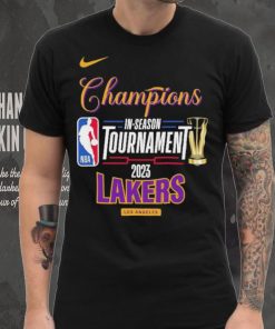 Nike Champions NBA In season Tournament 2023 Los Angeles Lakers shirt
