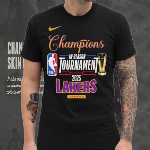 Nike Champions NBA In season Tournament 2023 Los Angeles Lakers shirt