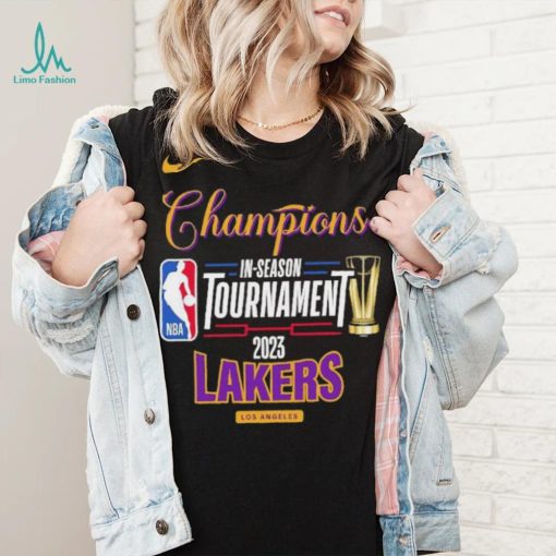 Nike Champions NBA In season Tournament 2023 Los Angeles Lakers shirt
