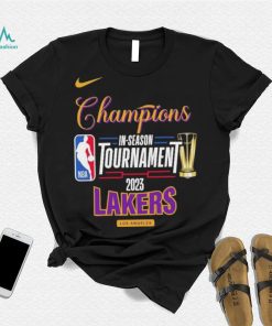 Nike Champions NBA In season Tournament 2023 Los Angeles Lakers shirt