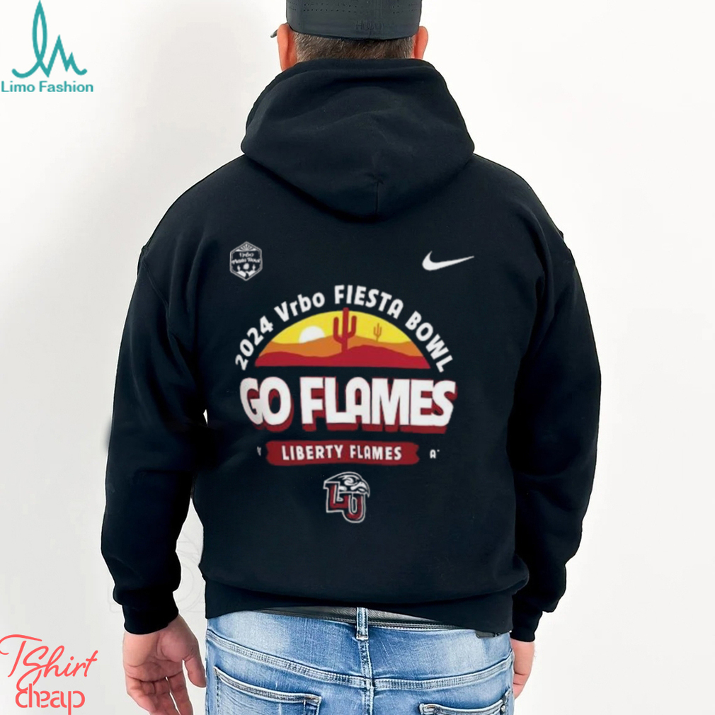 Nike Liberty Flames 2024 Vrbo Fiesta Bowl T Shirt Nike Liberty Flames 2024 Vrbo Fiesta Bowl T Shirt