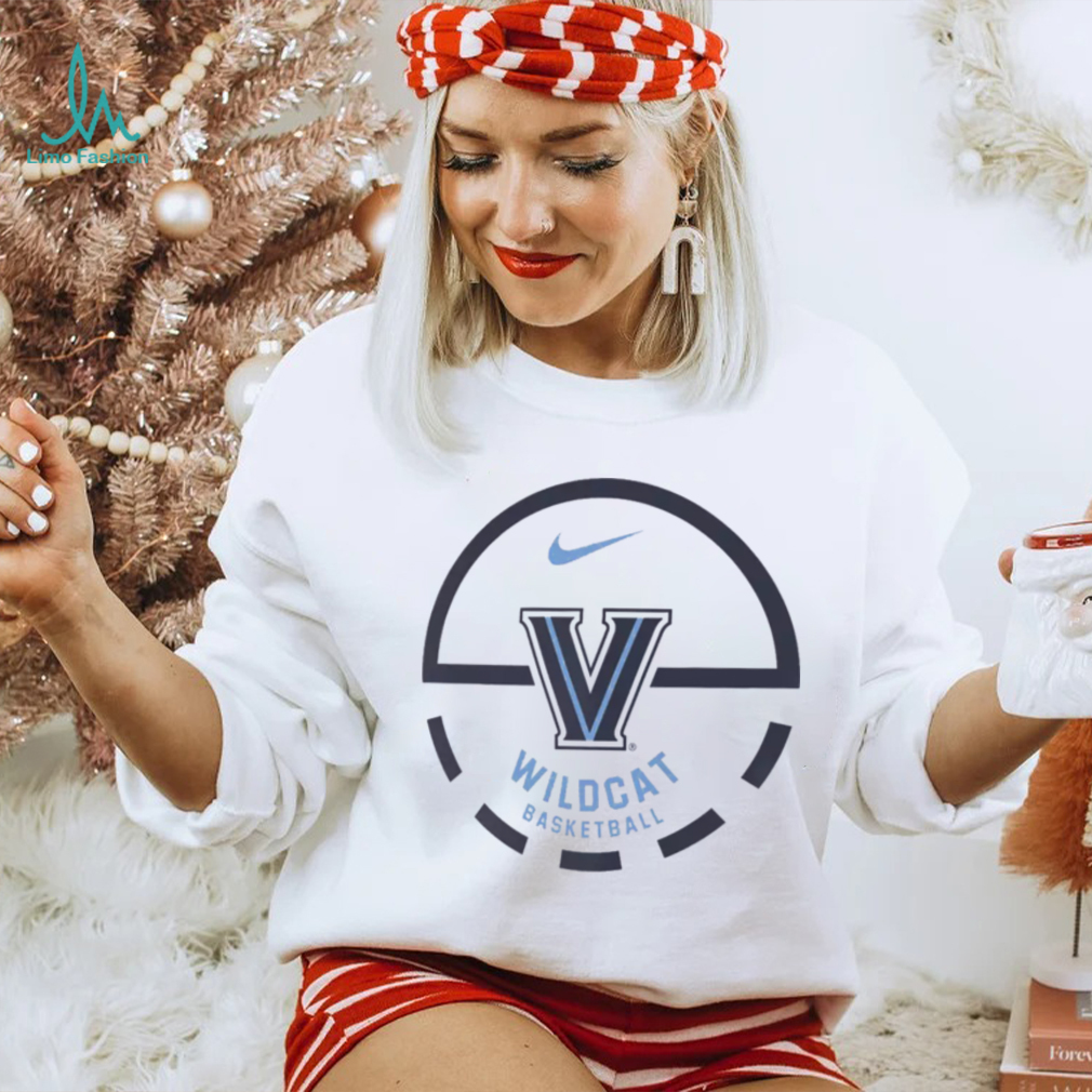 Nike Villanova Wildcats White Free Throw T Shirt Nike Villanova Wildcats White Free Throw T Shirt