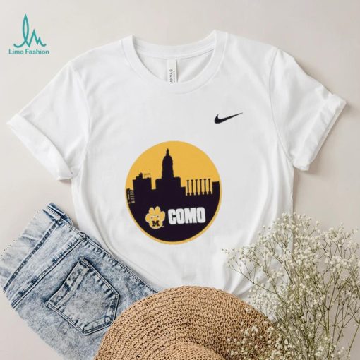 Nike White Missouri Tigers CoMo Shootaround T Shirt