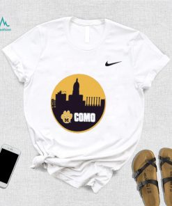 Nike White Missouri Tigers CoMo Shootaround T Shirt