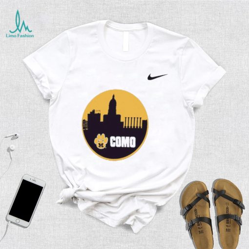 Nike White Missouri Tigers CoMo Shootaround T Shirt