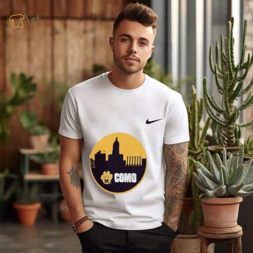 Nike White Missouri Tigers CoMo Shootaround T Shirt