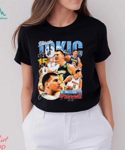 Nikola Jokic Denver Nuggets NBA basketball signature graphic shirt, hoodie, sweater, long sleeve and tank top Nikola Jokic Denver Nuggets NBA basketball signature graphic shirt