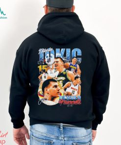 Nikola Jokic Denver Nuggets NBA basketball signature graphic shirt, hoodie, sweater, long sleeve and tank top Nikola Jokic Denver Nuggets NBA basketball signature graphic shirt
