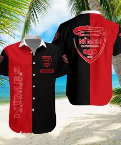 Nimes Olympique Hawaiian Shirt Style Gift For Men And Women