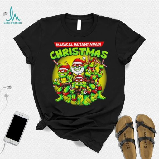 Ninja turtle style Christmas magical mutant ninja Christmas shirt