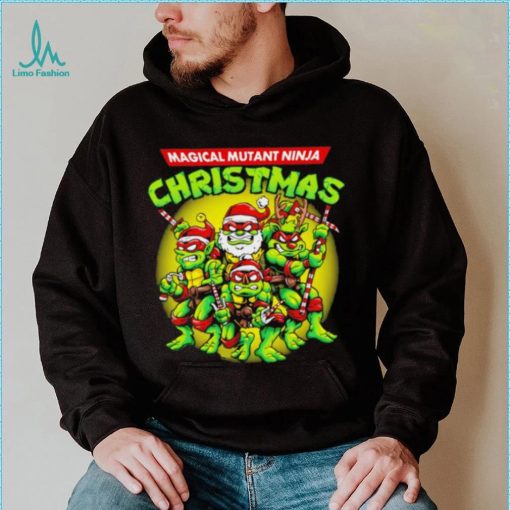 Ninja turtle style Christmas magical mutant ninja Christmas shirt