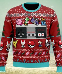 Nintendo Controller Ugly Christmas Sweater Funny Gift Ideas Christmas